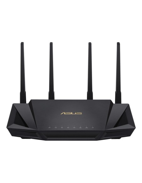ASUS RT-AX58U router inalámbrico Gigabit Ethernet Doble banda (2,4 GHz   5 GHz) Negro