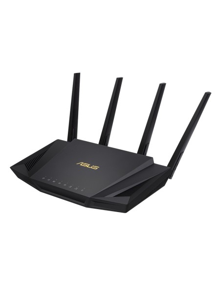ASUS RT-AX58U router inalámbrico Gigabit Ethernet Doble banda (2,4 GHz   5 GHz) Negro