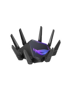 ASUS ROG Rapture GT-AXE16000 router inalámbrico 10 Gigabit Ethernet Tribanda (2.4 GHz   5 GHz   6 GHz) Negro