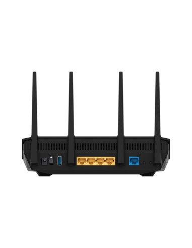 ASUS RT-AX5400 router inalámbrico Gigabit Ethernet Doble banda (2,4 GHz   5 GHz) Negro