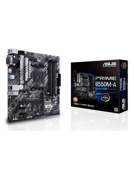 ASUS Prime B550M-A CSM AMD B550 Zócalo AM4 micro ATX