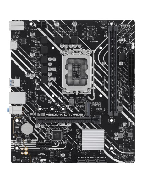 ASUS PRIME H610M-K D4 ARGB Intel H610 LGA 1700 micro ATX