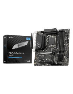 MSI PRO B760M-A WIFI placa base Intel B760 LGA 1700 micro ATX