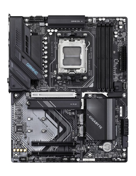 GIGABYTE X870 GAMING WIFI6 Placa Base - Compatible con CPUs AMD Ryzen 9000, 8+2+2 fases VRM, hasta 8000MHz DDR5 (OC), 1xPCIe