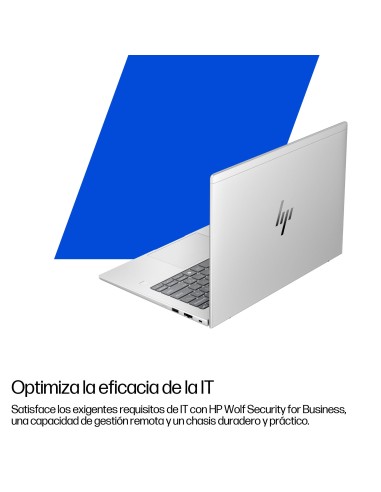HP EliteBook 6 G1i 14 inch Notebook AI PC Wolf Pro Security Edition Intel Core Ultra 7 255U Portátil 35,6 cm (14") WUXGA 16 GB