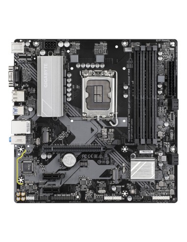 GIGABYTE B760M D3HP DDR4 Placa base - Soporta CPUs Intel Core de 14ª generación, VRM digital de 4+1+1 fases, hasta 5333MHz DDR4