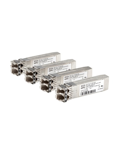 HPE MSA 10Gb Short Range iSCSI SFP+ 4-pack Transceiver