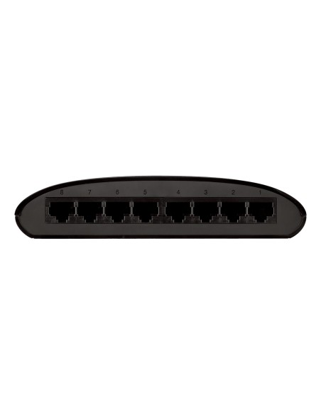 D-Link DES-1008D No administrado Fast Ethernet (10 100) Negro