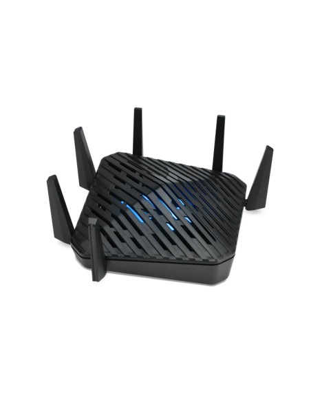 Acer Predator Connect W6 Wi Fi 6E router inalámbrico Gigabit Ethernet Tribanda (2.4 GHz   5 GHz   6 GHz) Negro