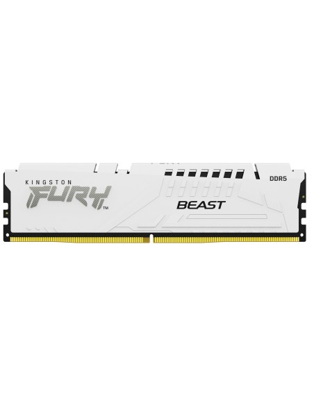 Kingston Technology FURY Beast 32GB 6000MT s DDR5 CL30 DIMM (Kit of 2) White EXPO