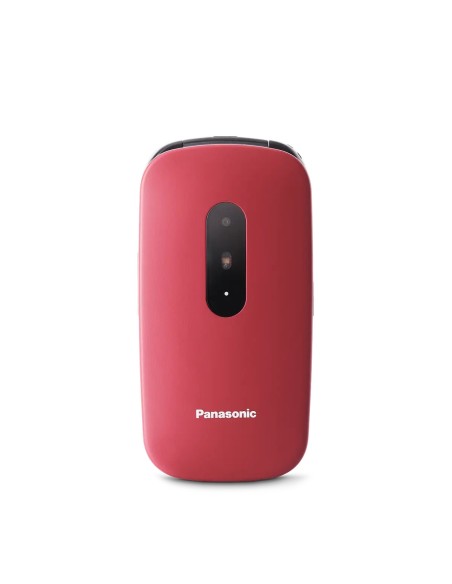 Panasonic KX-TU446 6,1 cm (2.4") 110 g Rojo Teléfono para personas mayores