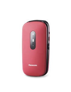 Panasonic KX-TU446 6,1 cm (2.4") 110 g Rojo Teléfono para personas mayores 2