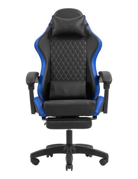 Mars Gaming MGC-X Silla para videojuegos de PC Asiento acolchado Negro, Azul