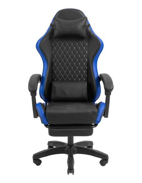Mars Gaming MGC-X Silla para videojuegos de PC Asiento acolchado Negro, Azul