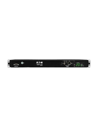 Tripp Lite PDUMH20HVATNET PDU Monofásico Controlable con Switch de Transferencia Automática 3.8kW, 2 Entradas C20 de 200-240V,