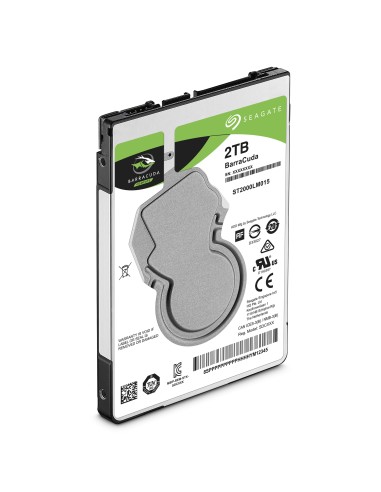 Seagate Barracuda 2.5" disco duro interno 2 TB 5400 RPM 128 MB 2.5" Serial ATA III