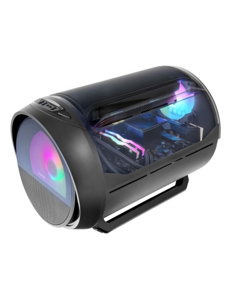 Mars Gaming MC-CYLON Mini Tower Negro