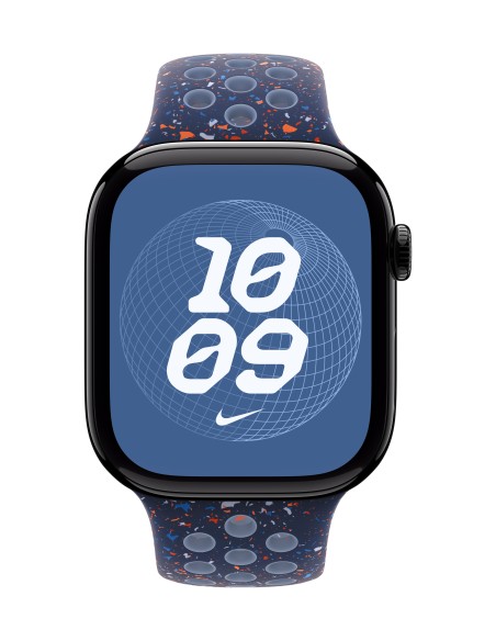 Apple Nike Sport Band Grupo de rock Azul Aluminio, Fluoroelastómero