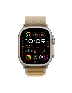 Apple Watch Ultra 2 OLED 49 mm Digital 410 x 502 Pixeles Pantalla táctil 4G Titanio Wifi GPS (satélite) 2