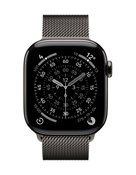 Apple MXMP3ZM A Accesorios para dispositivos vestibles inteligentes Grupo de rock Gris Acero inoxidable