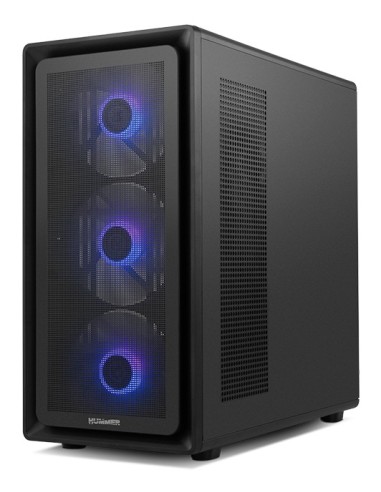 NOX Hummer Aero Midi Tower Negro