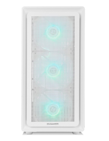 NOX Hummer NXHUMMERAEROWH carcasa de ordenador Midi Tower Blanco