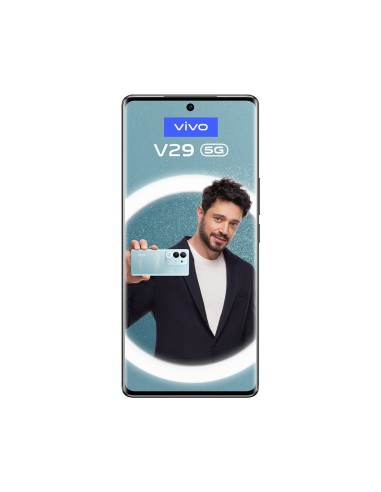 VIVO V29 8+256GB BLACK 17,2 cm (6.78") SIM doble Android 13 5G USB Tipo C 8 GB 4600 mAh Negro