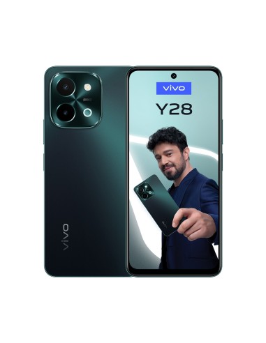 VIVO Y28 8+256 METALİK YEŞİL smartphones 17 cm (6.68") SIM doble Android 14 4G 8 GB 256 GB 6000 mAh Verde