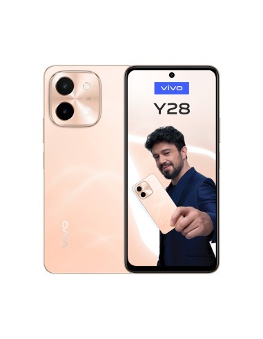 VIVO Y28 17 cm (6.68") SIM doble Android 14 4G 8 GB 256 GB 6000 mAh Naranja