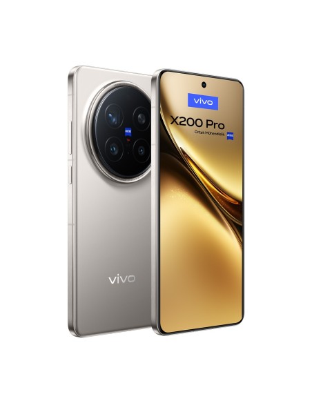 VIVO X200 Pro 16+512GB 17,2 cm (6.78") SIM doble Android 15 5G 16 GB 6000 mAh Titanio