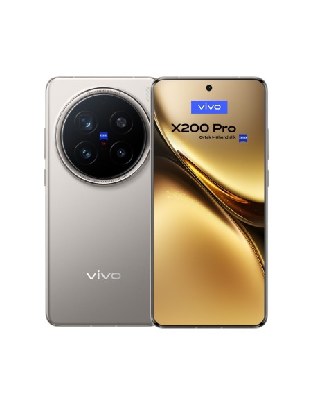 VIVO X200 Pro 16+512GB 17,2 cm (6.78") SIM doble Android 15 5G 16 GB 6000 mAh Titanio