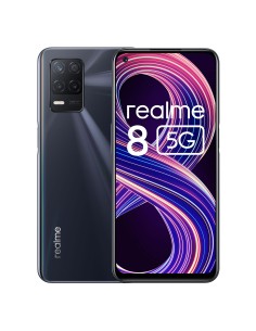 realme 8 5G 16,5 cm (6.5") Android 11 USB Tipo C 6 GB 128 GB 5000 mAh Negro
