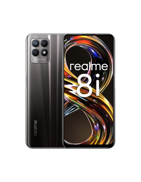 realme 8i 16,8 cm (6.6") SIM doble Android 11 4G USB Tipo C 4 GB 64 GB 5000 mAh Negro