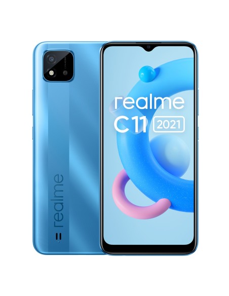 realme C C11 16,5 cm (6.5") SIM doble Android 11 4G MicroUSB 4 GB 64 GB 5000 mAh Azul