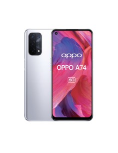 OPPO A74 5G 16,5 cm (6.5") SIM doble Android 11 USB Tipo C 6 GB 128 GB 5000 mAh Plata