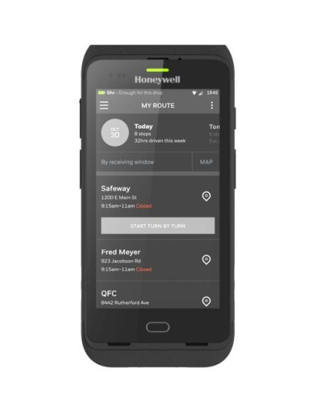 Honeywell CT40 ordenador móvil de mano 12,7 cm (5") 1280 x 720 Pixeles Pantalla táctil 278 g Negro