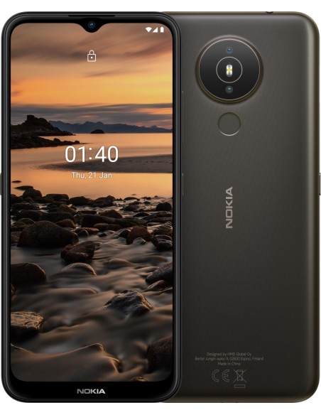 Nokia 1.4 16,5 cm (6.5") SIM doble Android 10 Go edition 4G MicroUSB 2 GB 32 GB 4000 mAh Carbón vegetal
