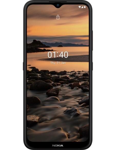 Nokia 1.4 16,5 cm (6.5") SIM doble Android 10 Go edition 4G MicroUSB 2 GB 32 GB 4000 mAh Carbón vegetal