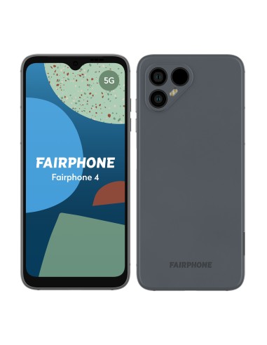 Fairphone 4 16 cm (6.3") SIM doble Android 11 5G USB Tipo C 6 GB 128 GB 3905 mAh Gris
