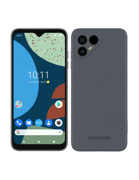 Fairphone 4 16 cm (6.3") SIM doble Android 11 5G USB Tipo C 6 GB 128 GB 3905 mAh Gris