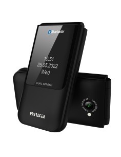 Aiwa FP-24BK teléfono móvil 6,1 cm (2.4") 91,7 g Negro Característica del teléfono