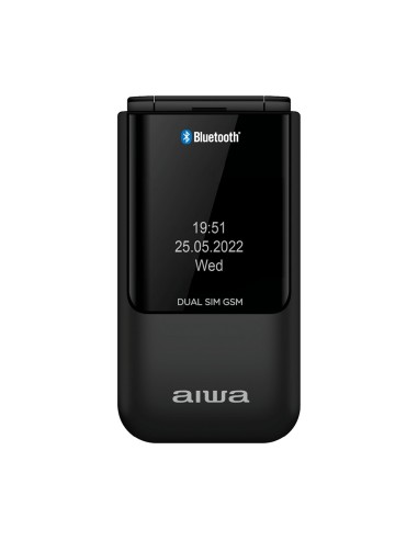 Aiwa FP-24BK teléfono móvil 6,1 cm (2.4") 91,7 g Negro Característica del teléfono