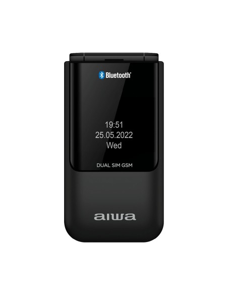Aiwa FP-24BK teléfono móvil 6,1 cm (2.4") 91,7 g Negro Característica del teléfono