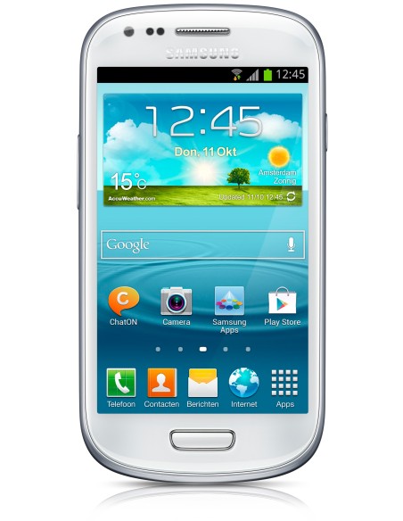 Samsung Galaxy S III mini GT-I8190 10,2 cm (4") SIM única Android 4.1 3G Micro-USB A 4 GB 1500 mAh Blanco