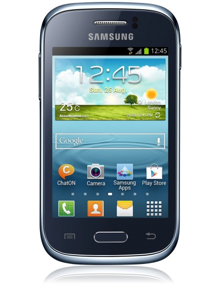 Samsung Galaxy Young GT-S6310 8,31 cm (3.27") Android 4.1 3G Micro-USB B 0,75 GB 4 GB 1300 mAh Azul
