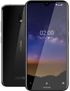 Nokia 2.2 14,5 cm (5.71") SIM doble Android 9.0 4G MicroUSB 2 GB 16 GB 3000 mAh Negro