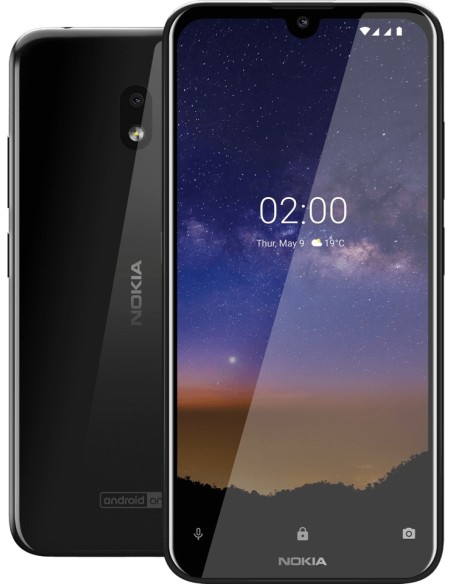 Nokia 2.2 14,5 cm (5.71") SIM doble Android 9.0 4G MicroUSB 2 GB 16 GB 3000 mAh Negro