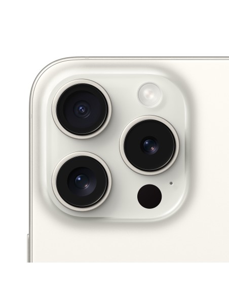 Apple iPhone 15 Pro 15,5 cm (6.1") SIM doble iOS 17 5G USB Tipo C 128 GB Titanio, Blanco
