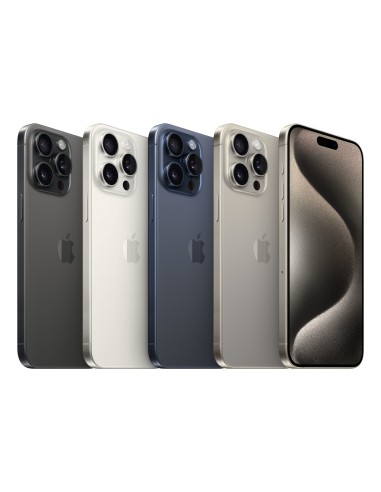 Apple iPhone 15 Pro Max 17 cm (6.7") SIM doble iOS 17 5G USB Tipo C 256 GB Titanio, Azul