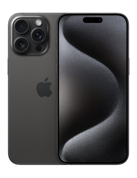 Apple iPhone 15 Pro Max 17 cm (6.7") SIM doble iOS 17 5G USB Tipo C 1 TB Titanio, Negro